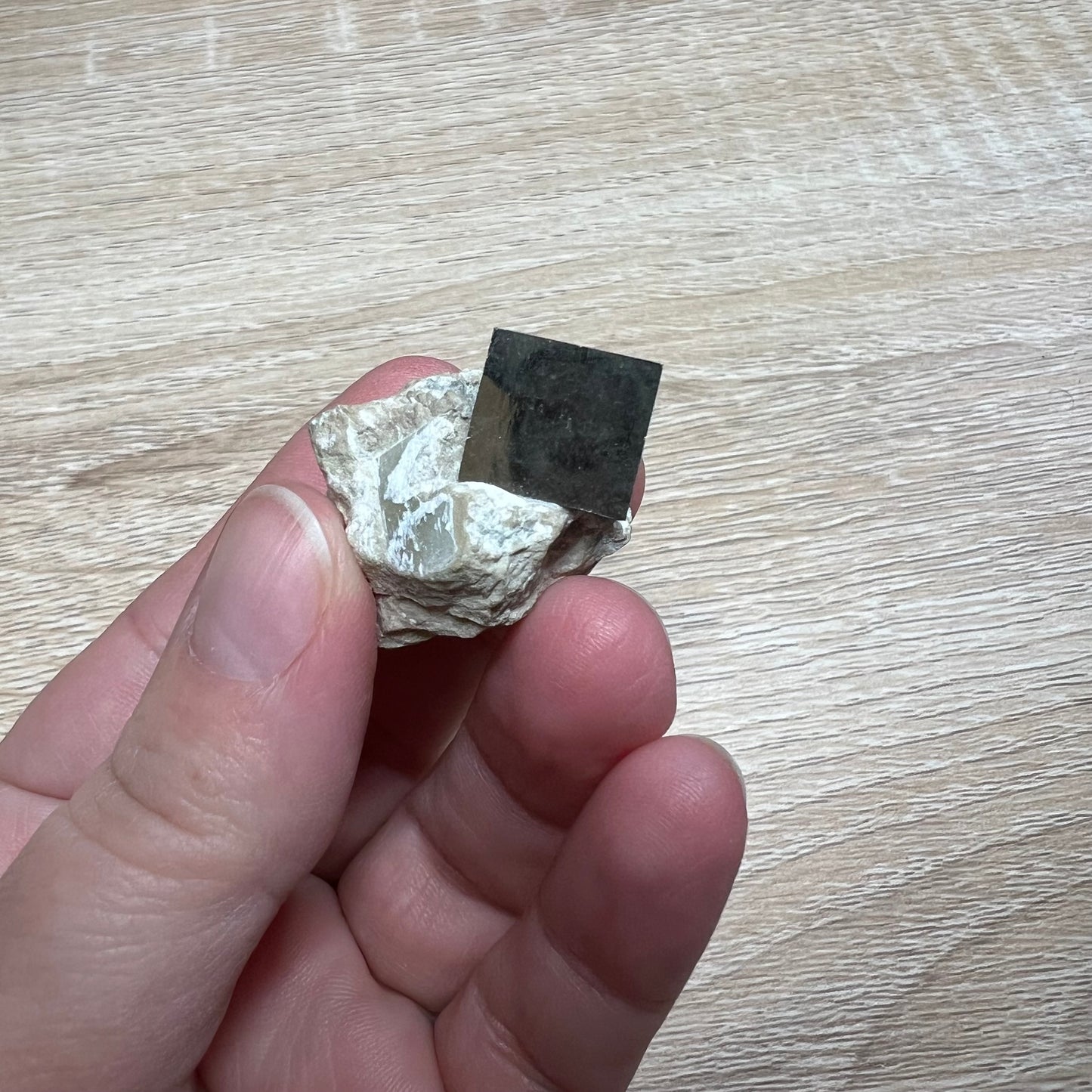 Pyrite Cube in Matrix 53C