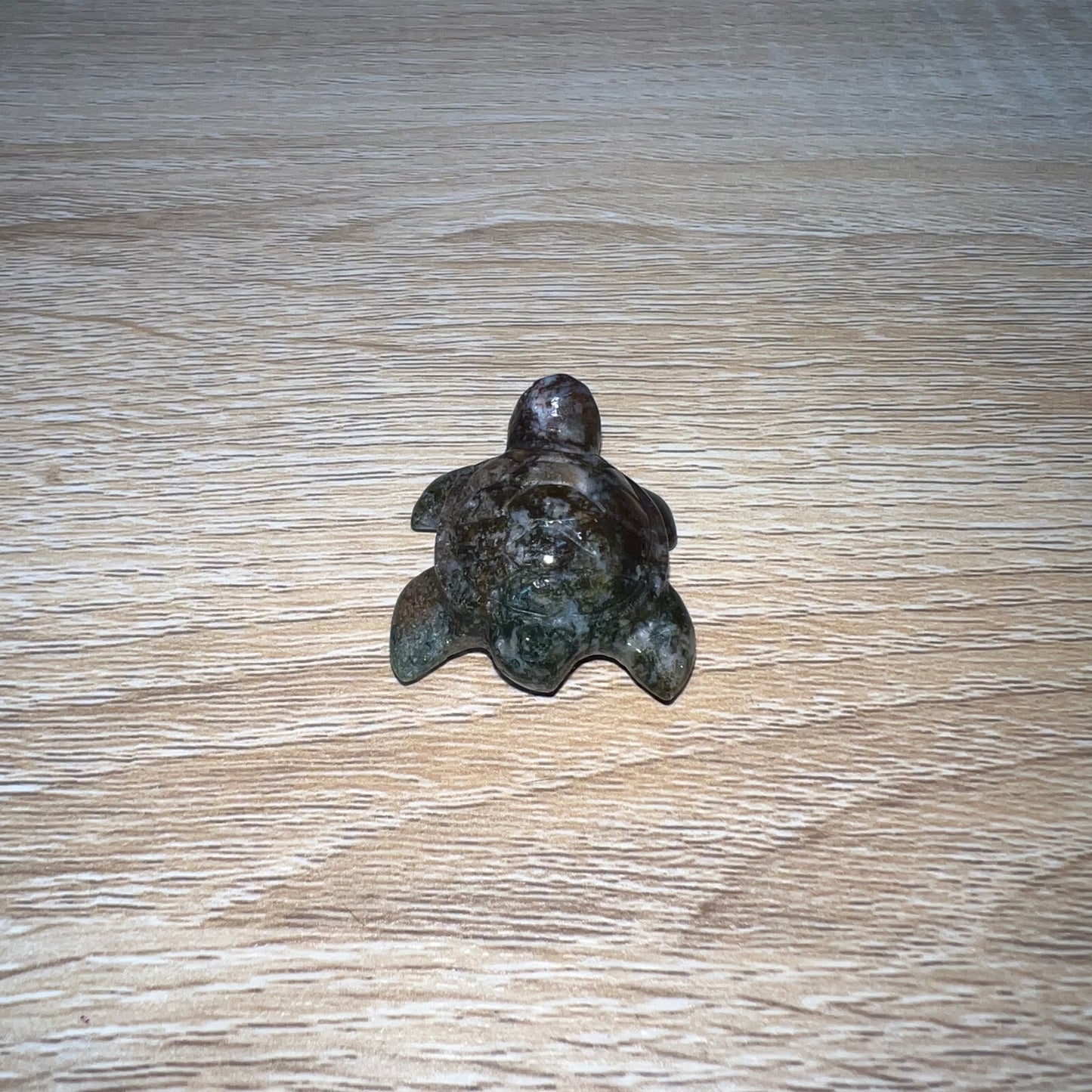 Moss Agate Sea Turtle 18C