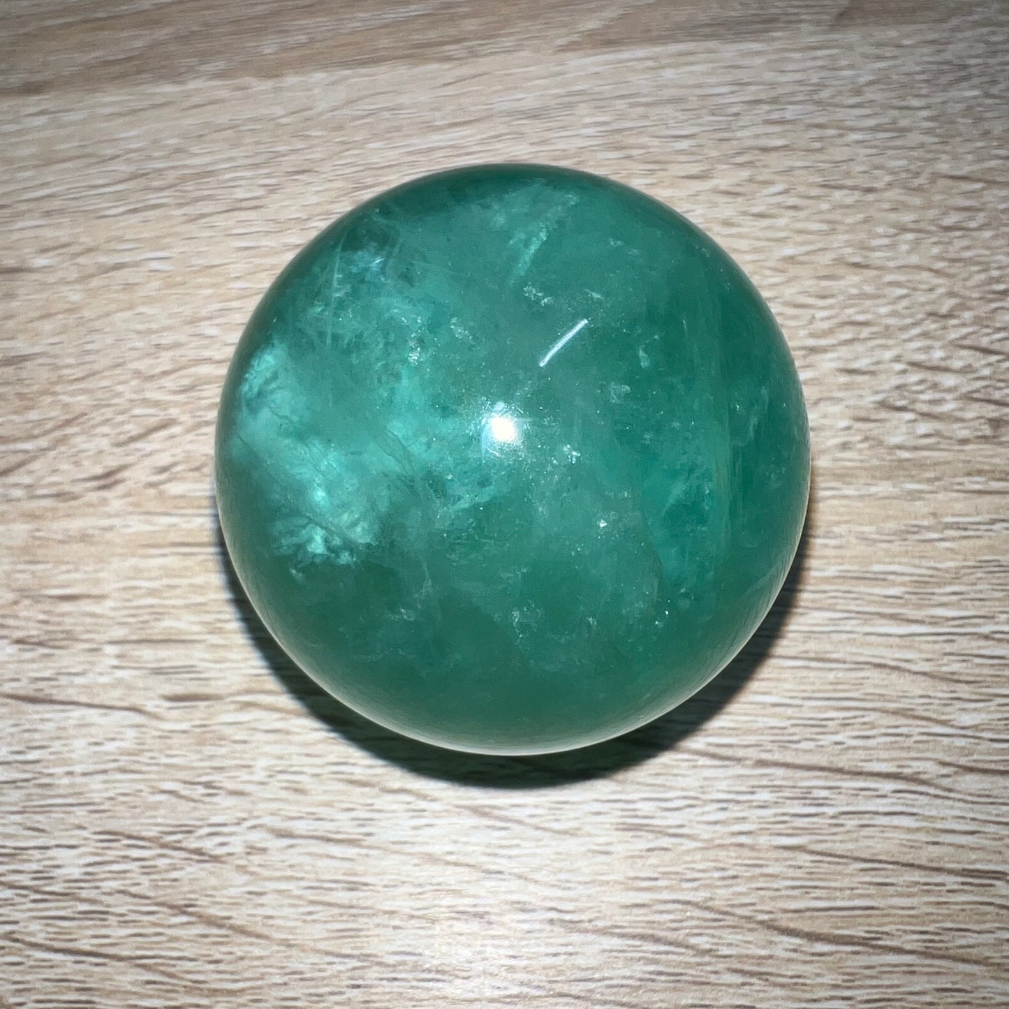 Green Fluorite Sphere 40A