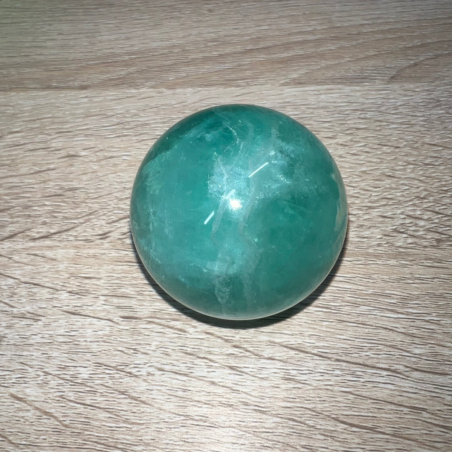 Green Fluorite Sphere 48A