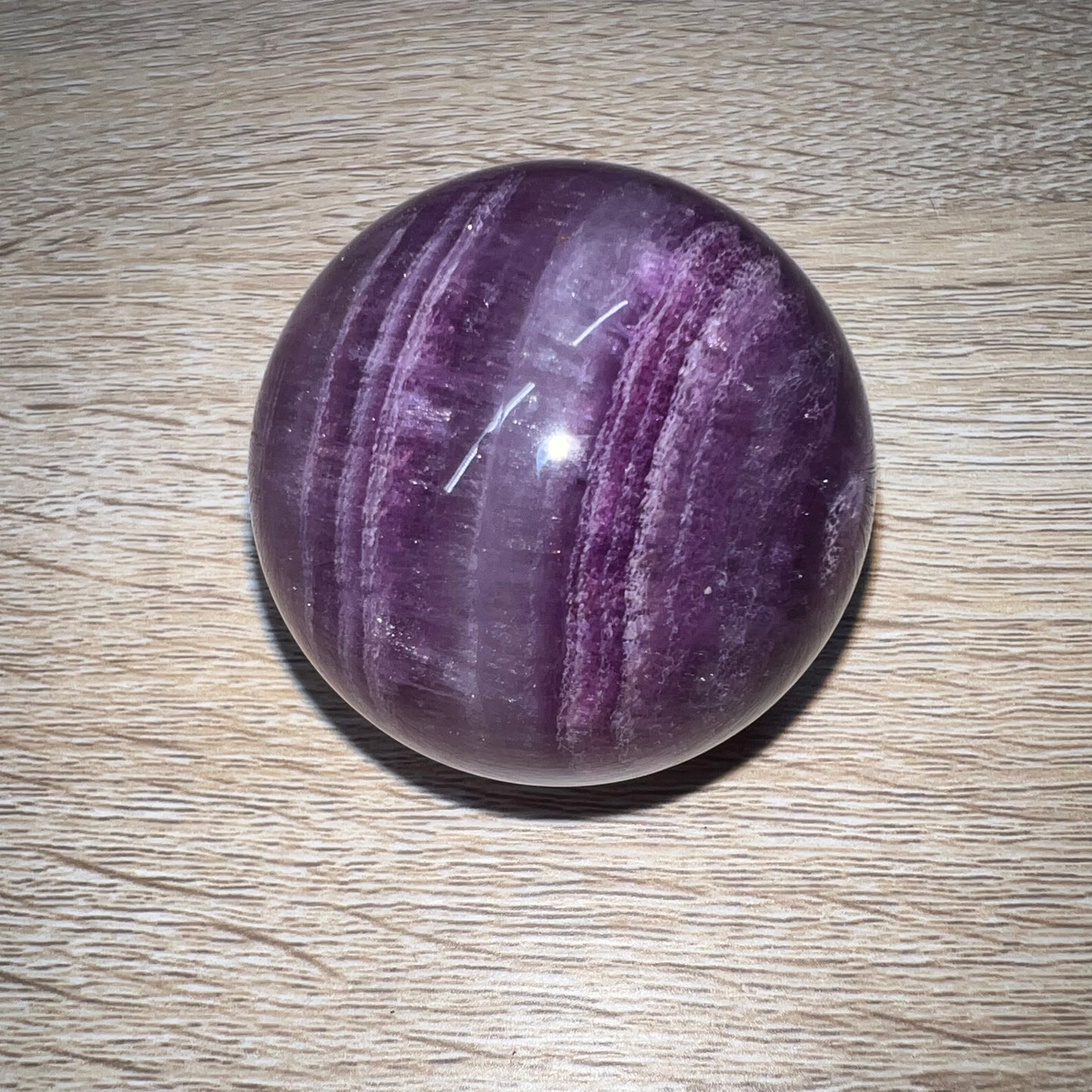 Purple Fluorite Sphere 40B