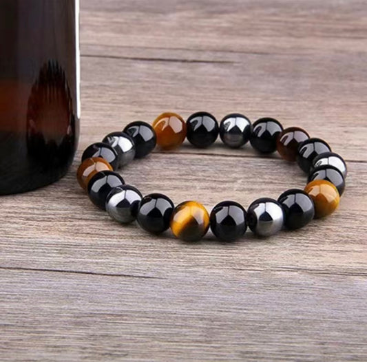 Triple Protection 8mm Bracelet