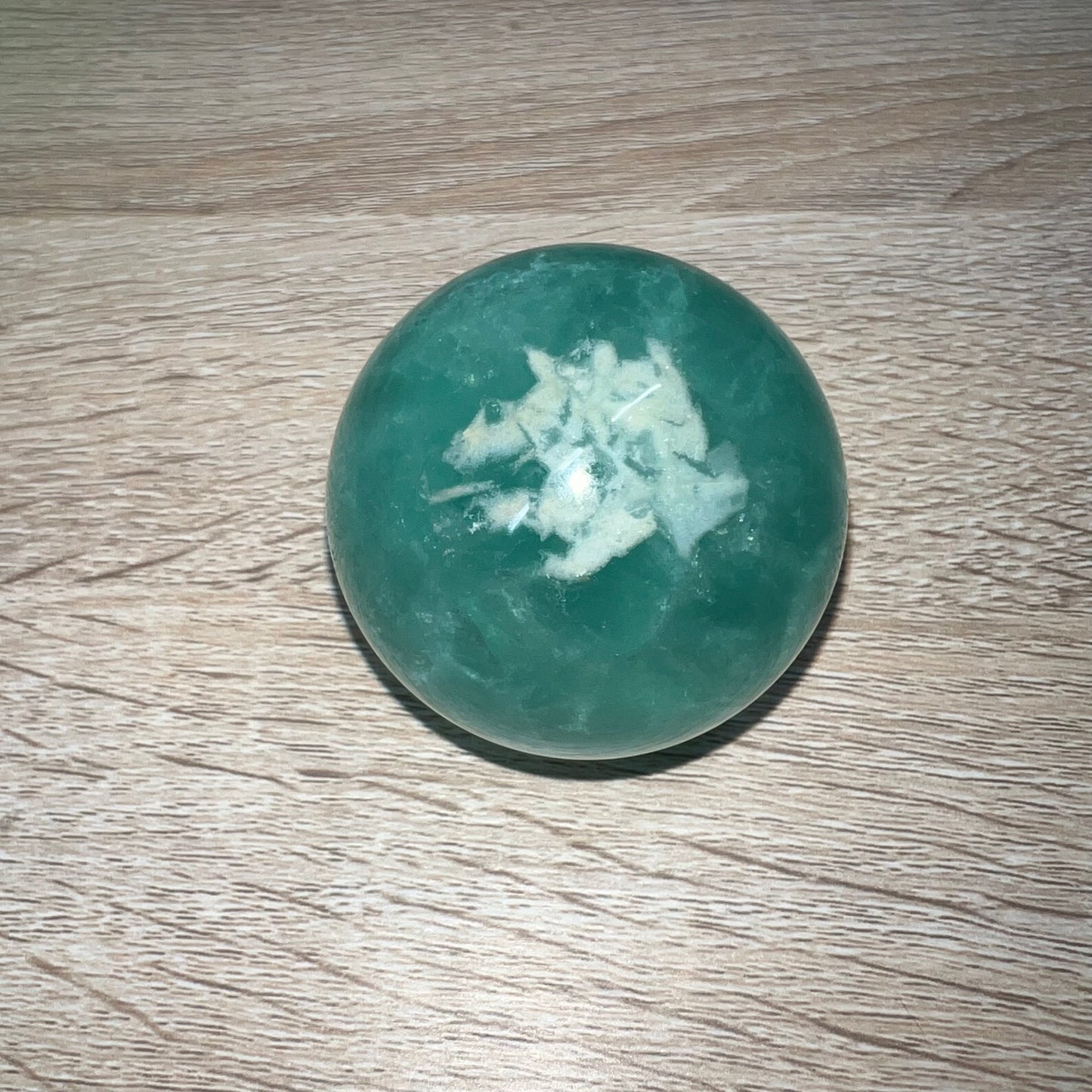 Green Fluorite Sphere 48A