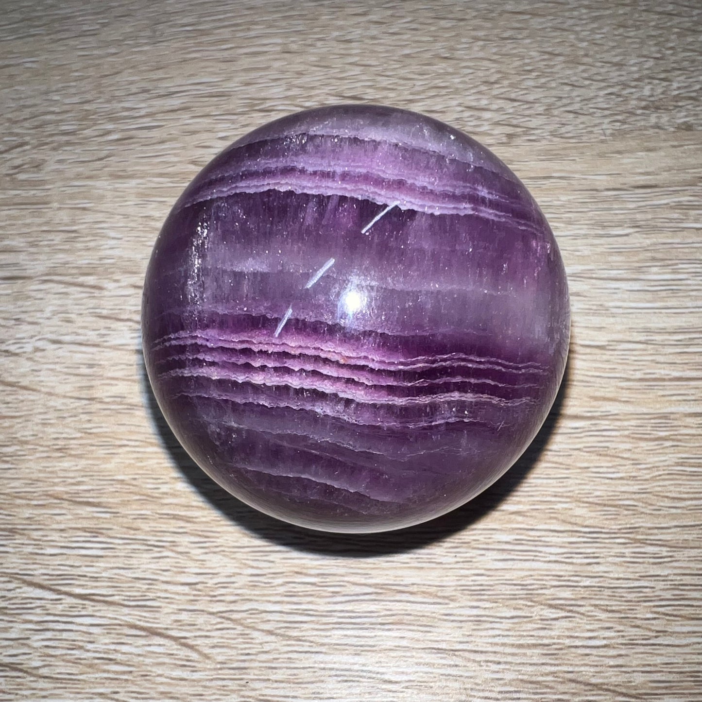 Purple Fluorite Sphere 40B