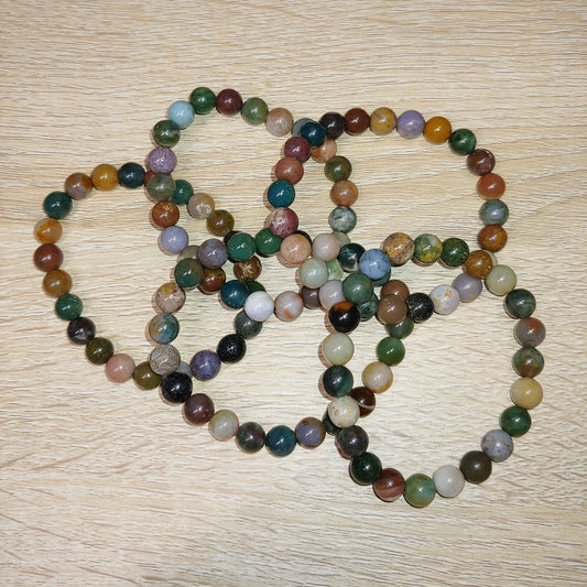 Ocean Jasper 8mm Bracelet