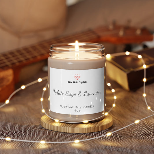 White Sage & Lavender Candle