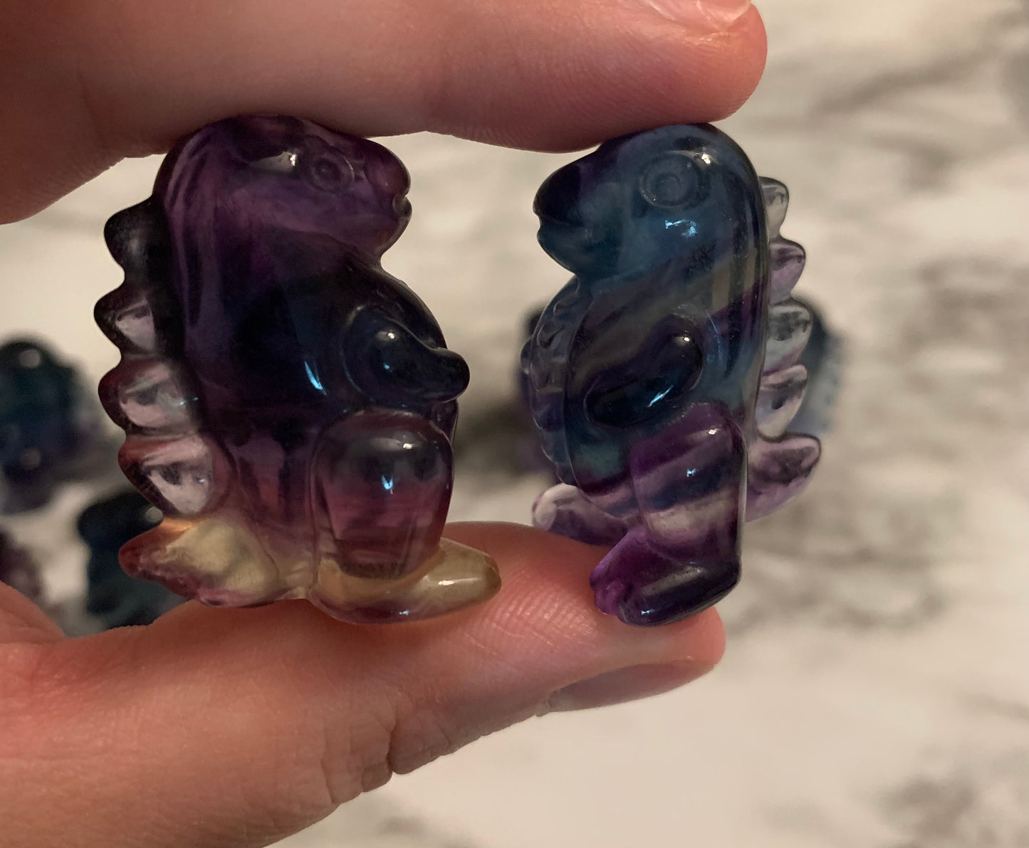 Fluorite Mini Dinosaur