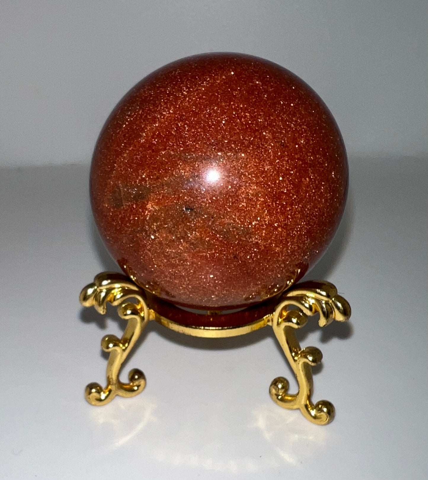 Gold Sandstone Sphere