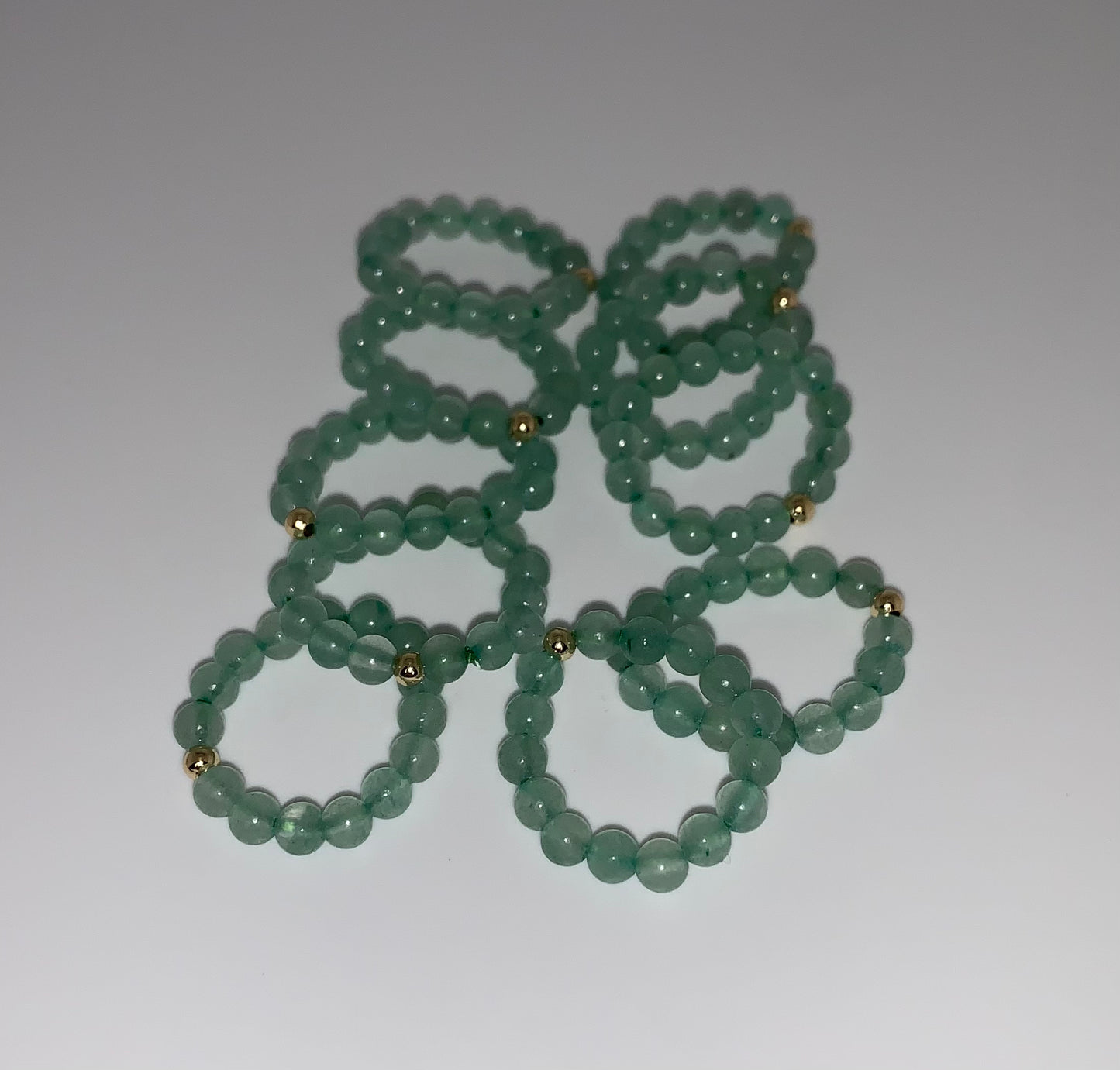 Green Adventurine 4mm Ring