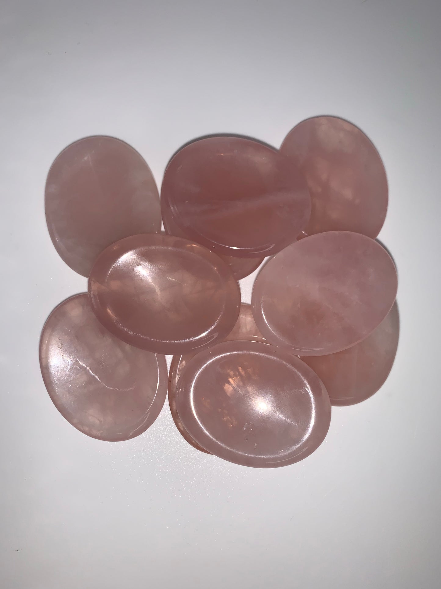 Rose Quartz Worry Stone