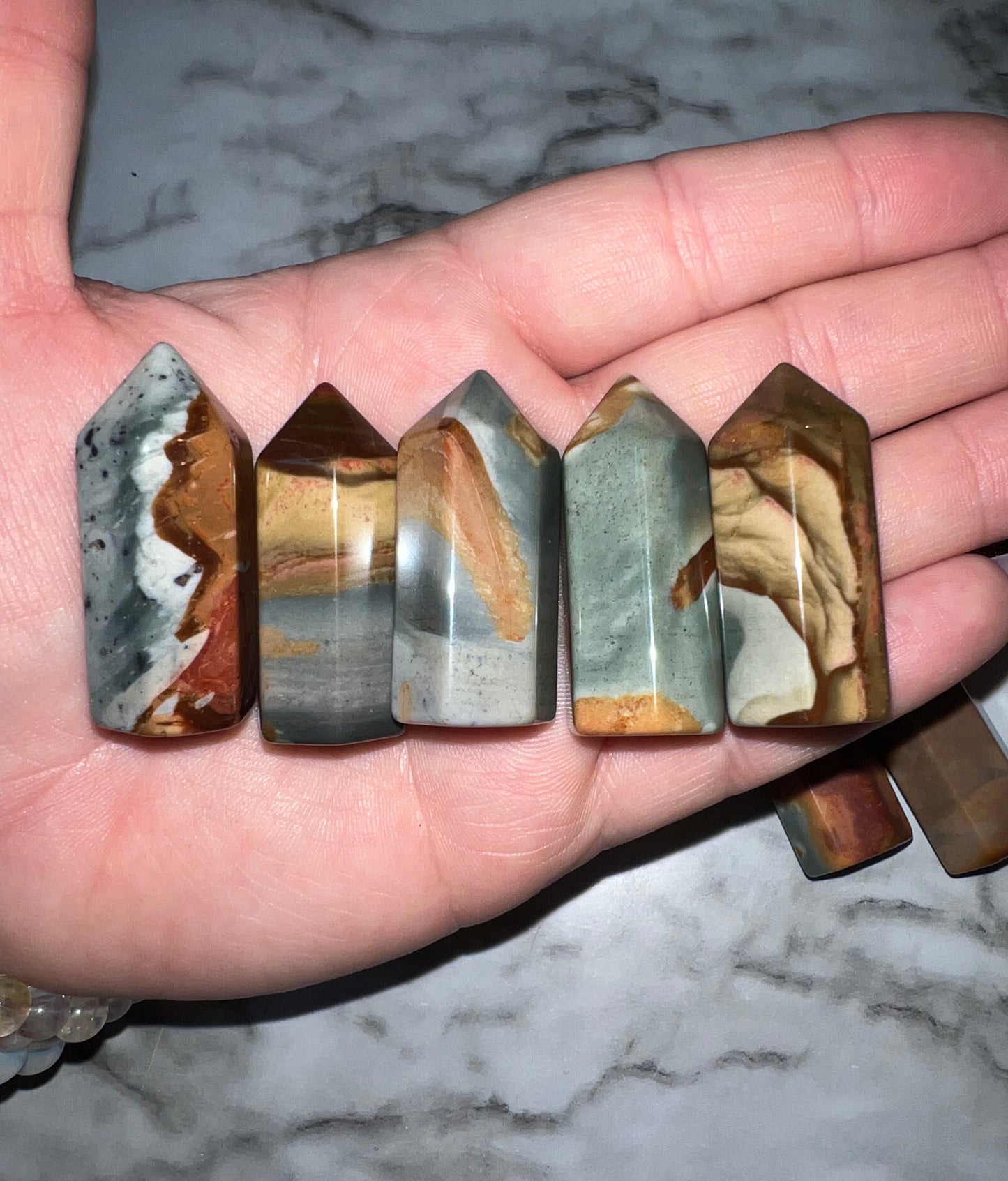 Polychrome Jasper Mini Tower