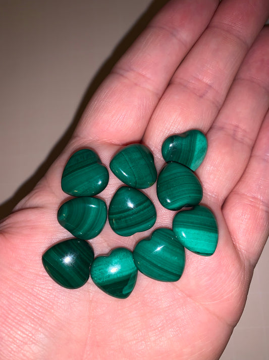 Malachite Mini Heart