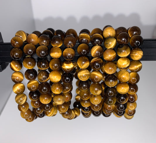 Yellow Tiger's Eye 8mm Bracelet