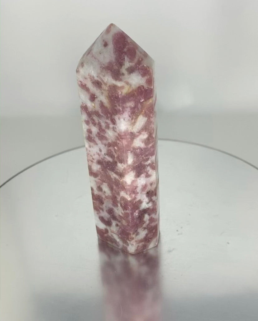 Pink Tourmaline Tower