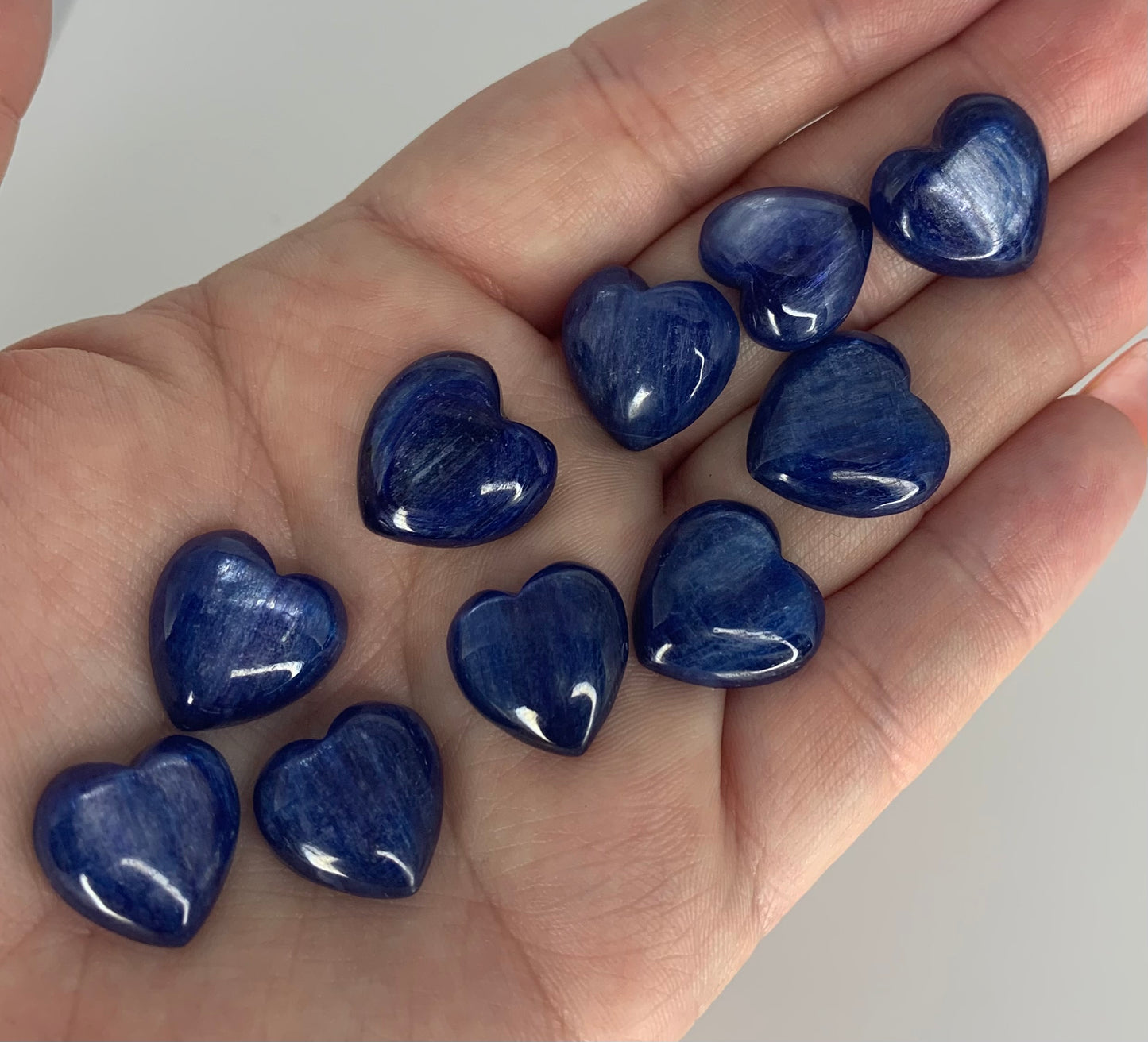 Blue Kyanite Mini Heart