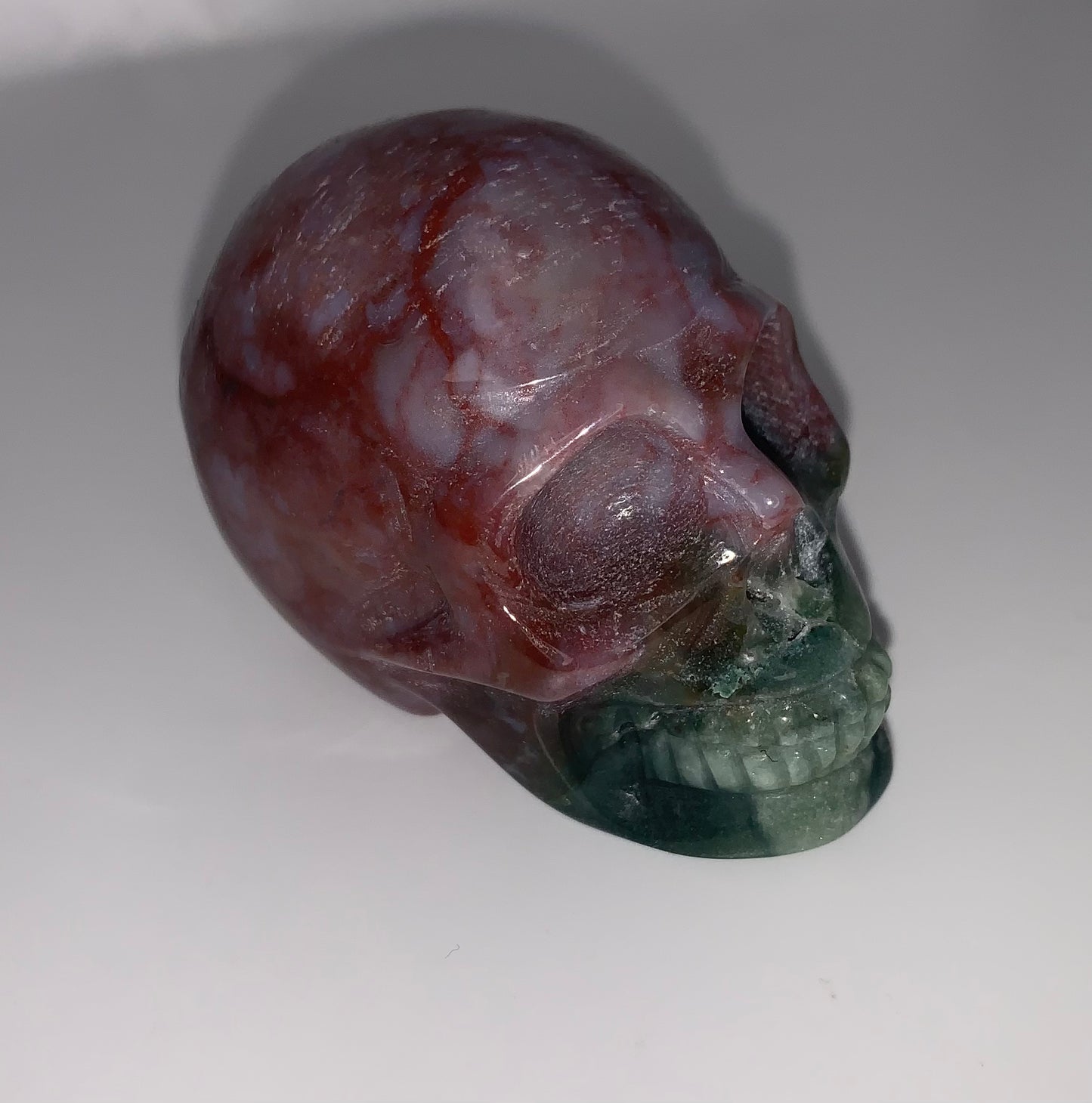 Ocean Jasper Skull