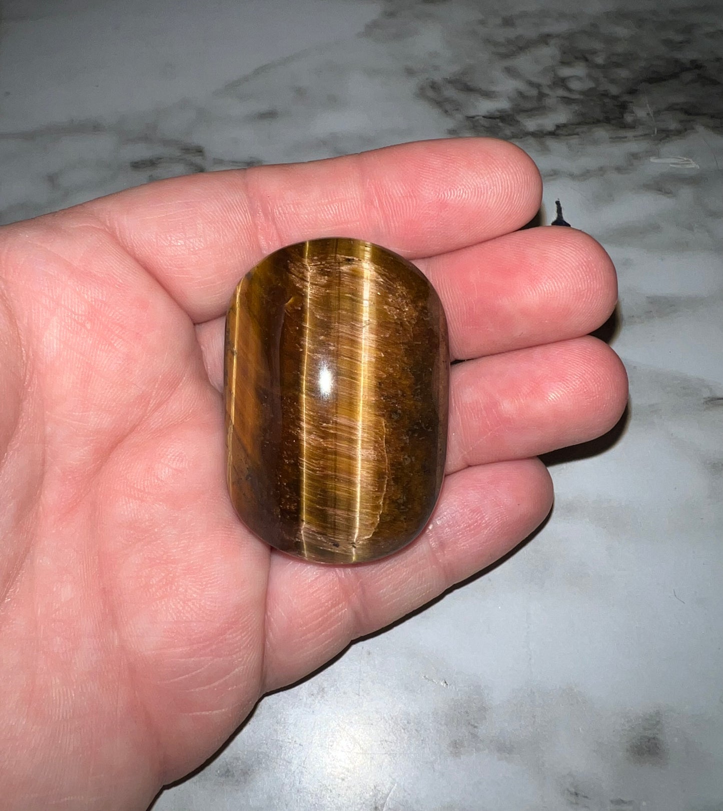 Tiger’s Eye Palm Stone 11