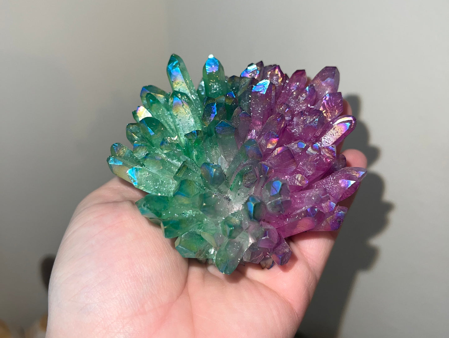 Aura Quartz Cluster