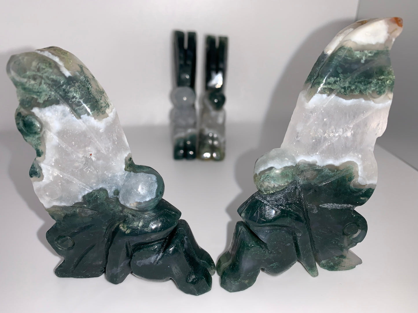 Moss Agate Fairy