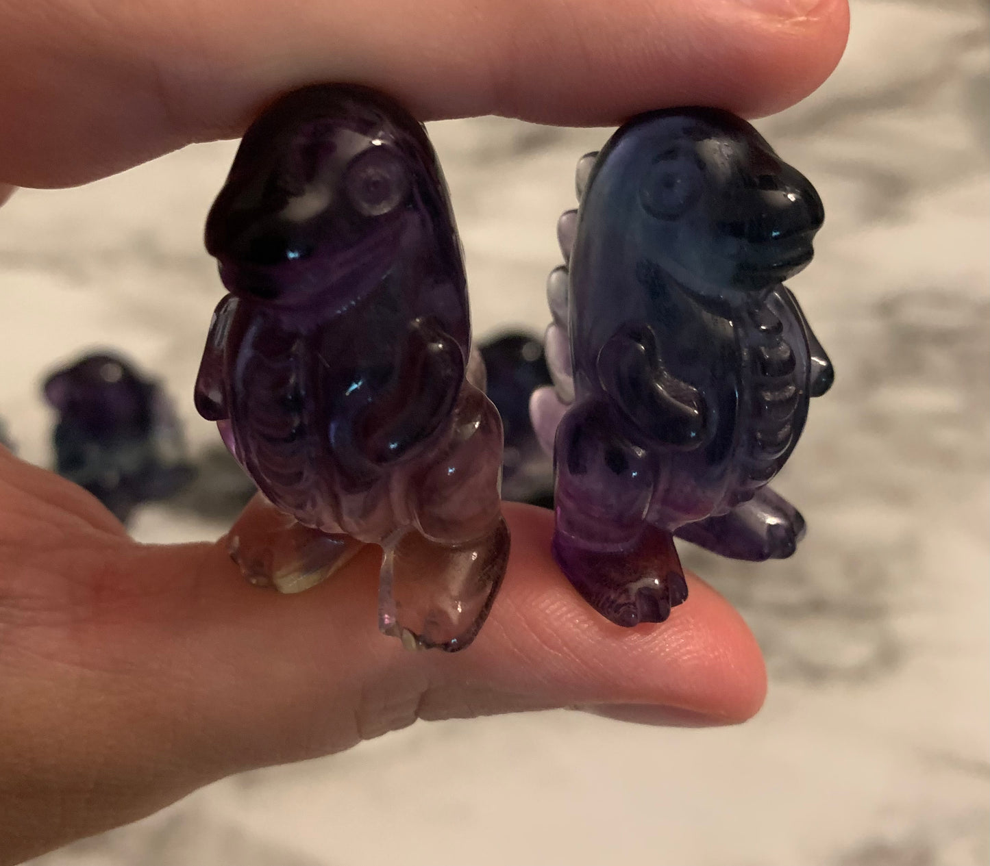 Fluorite Mini Dinosaur