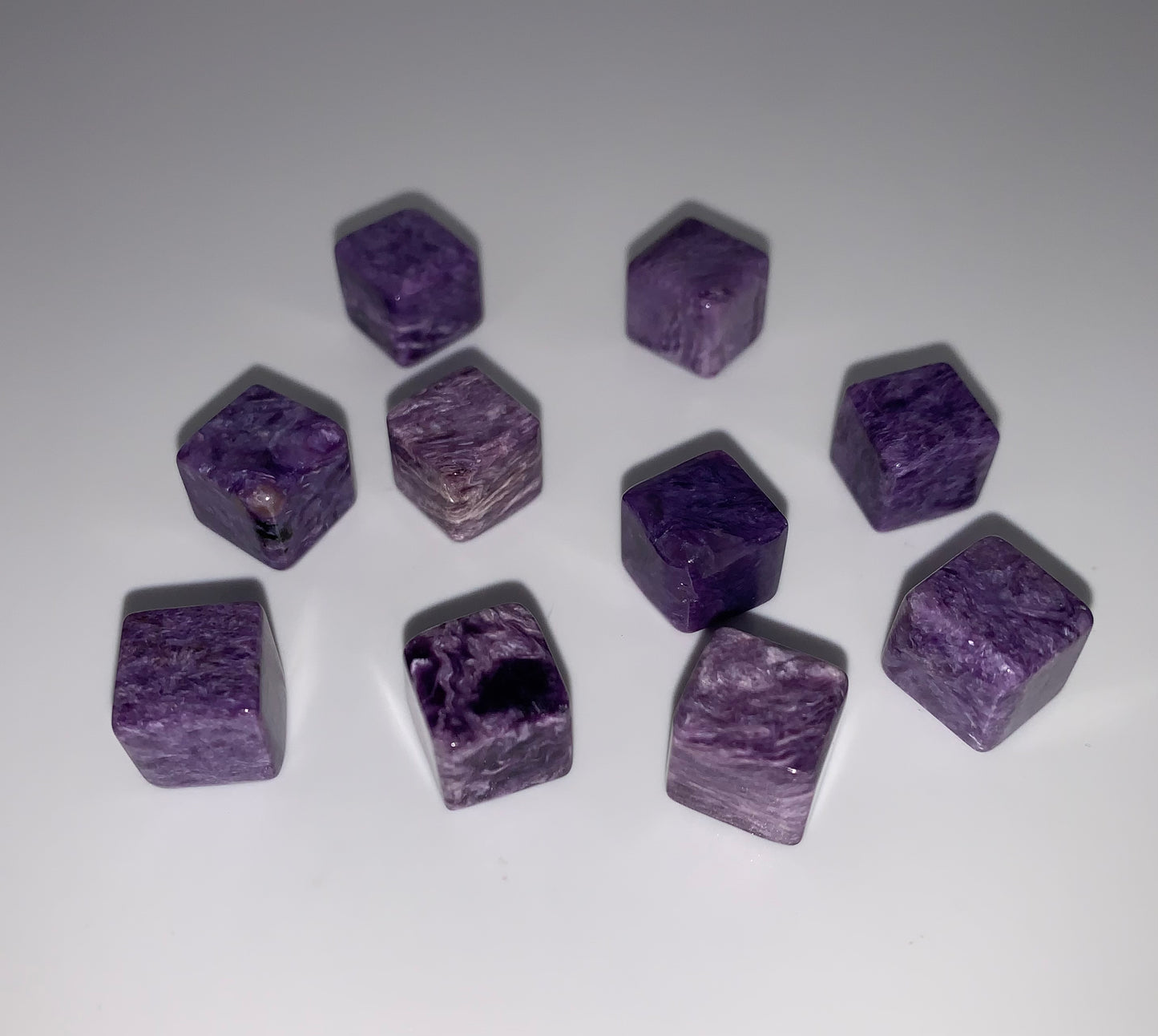 Charoite Mini Cube