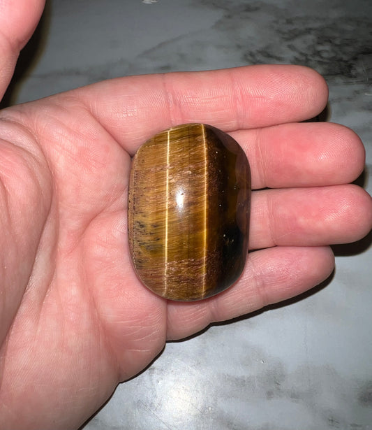 Tiger’s Eye Palm Stone 11