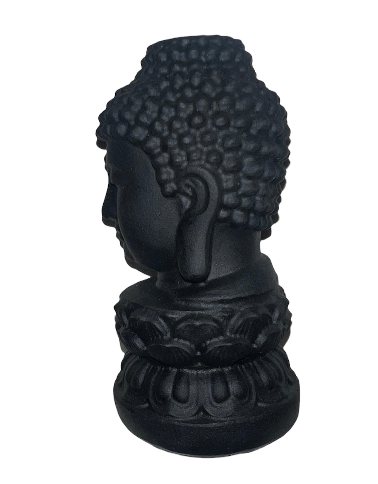 Black Obsidian Buddha