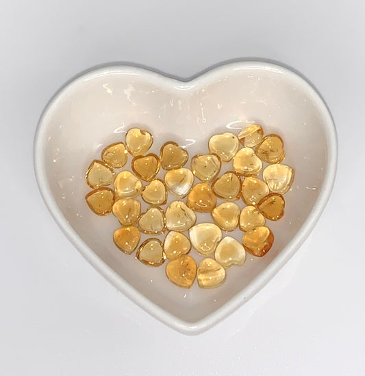 Citrine Ultra Mini Heart