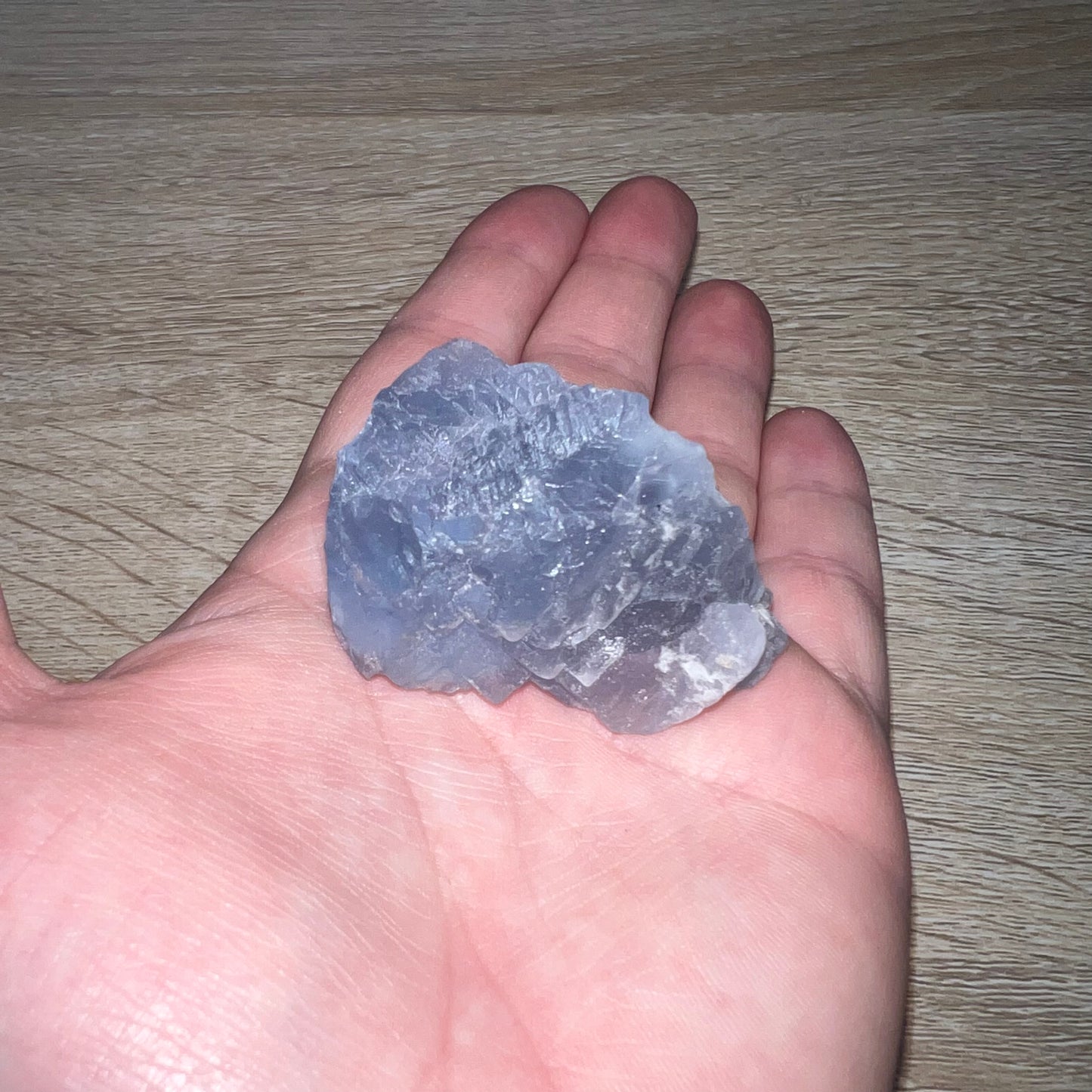 Raw Blue Fluorite Chunk 12A