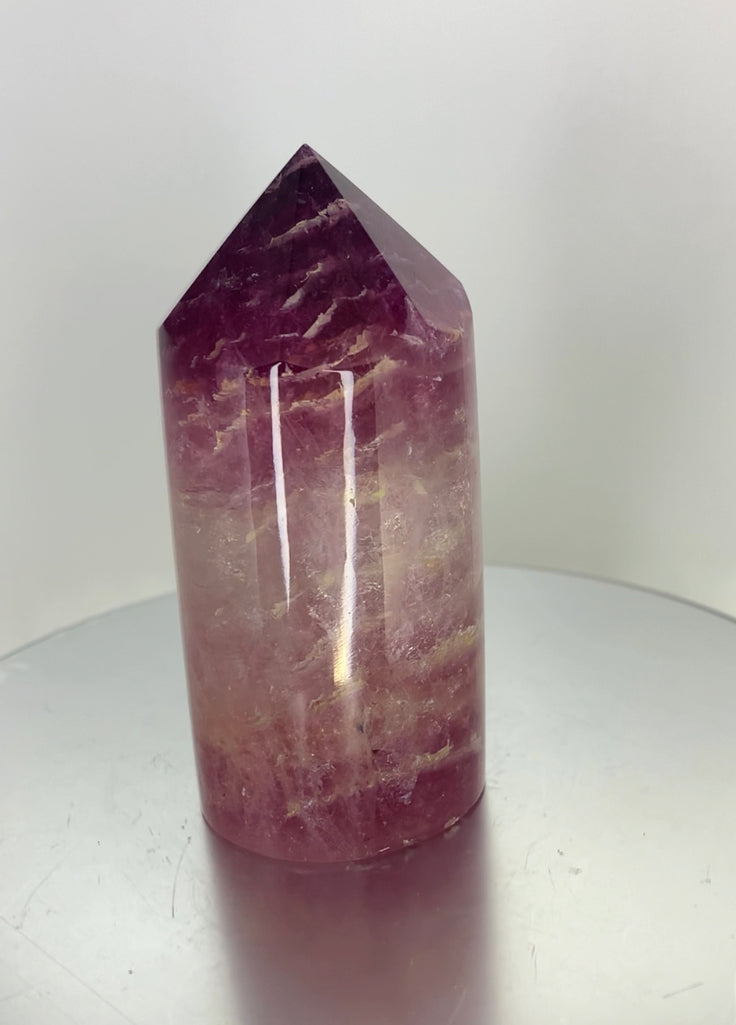 Purple Fluorite Tower