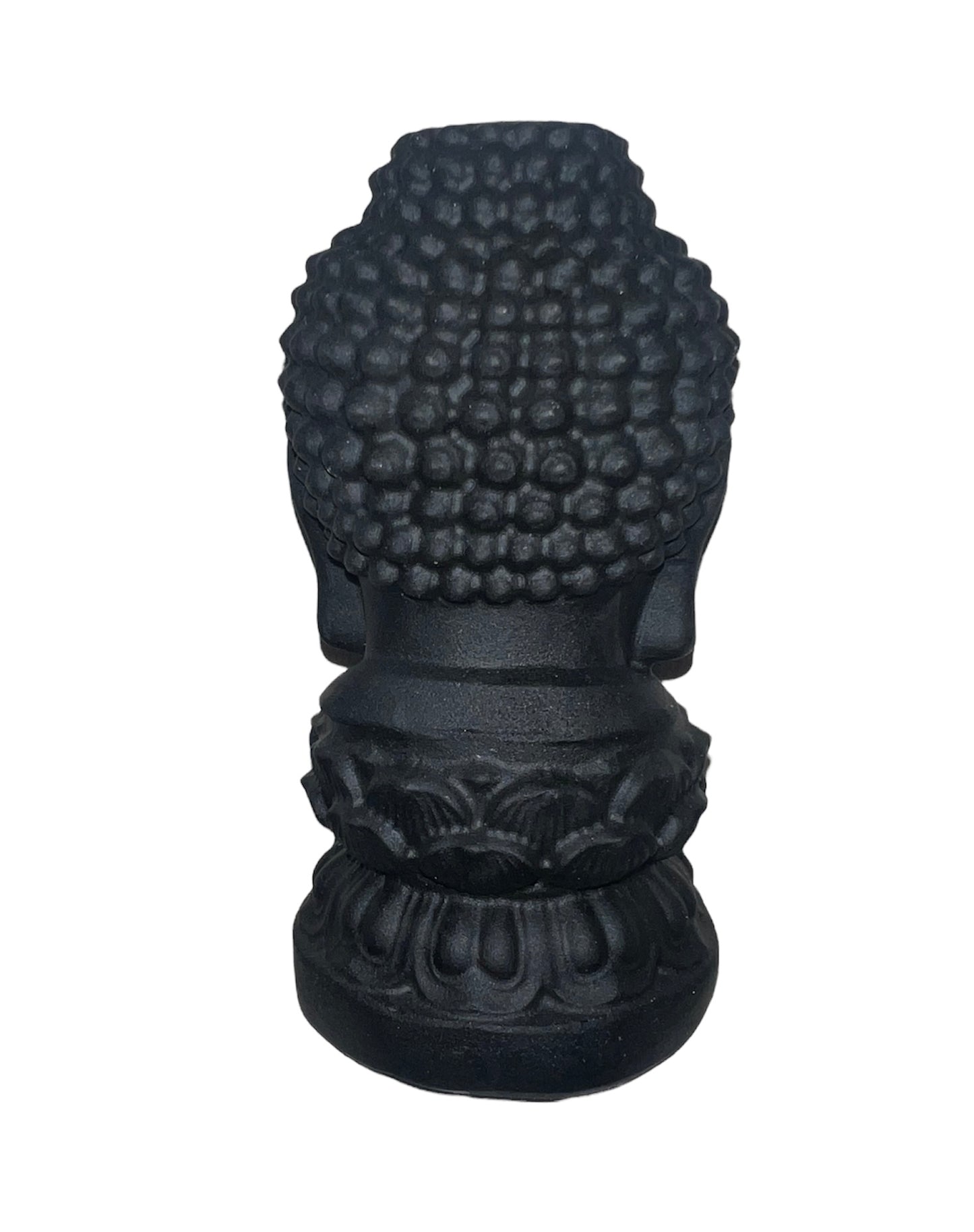 Black Obsidian Buddha