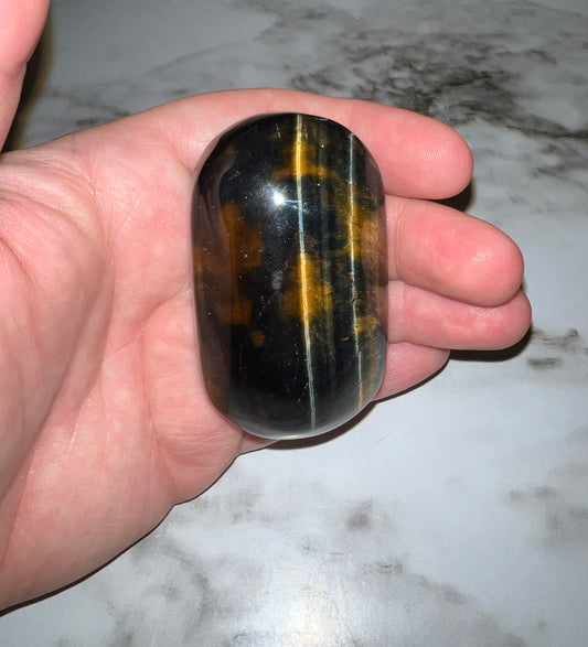 Tiger’s Eye Palm Stone 24