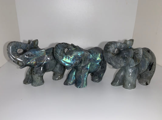 Labradorite Elephant