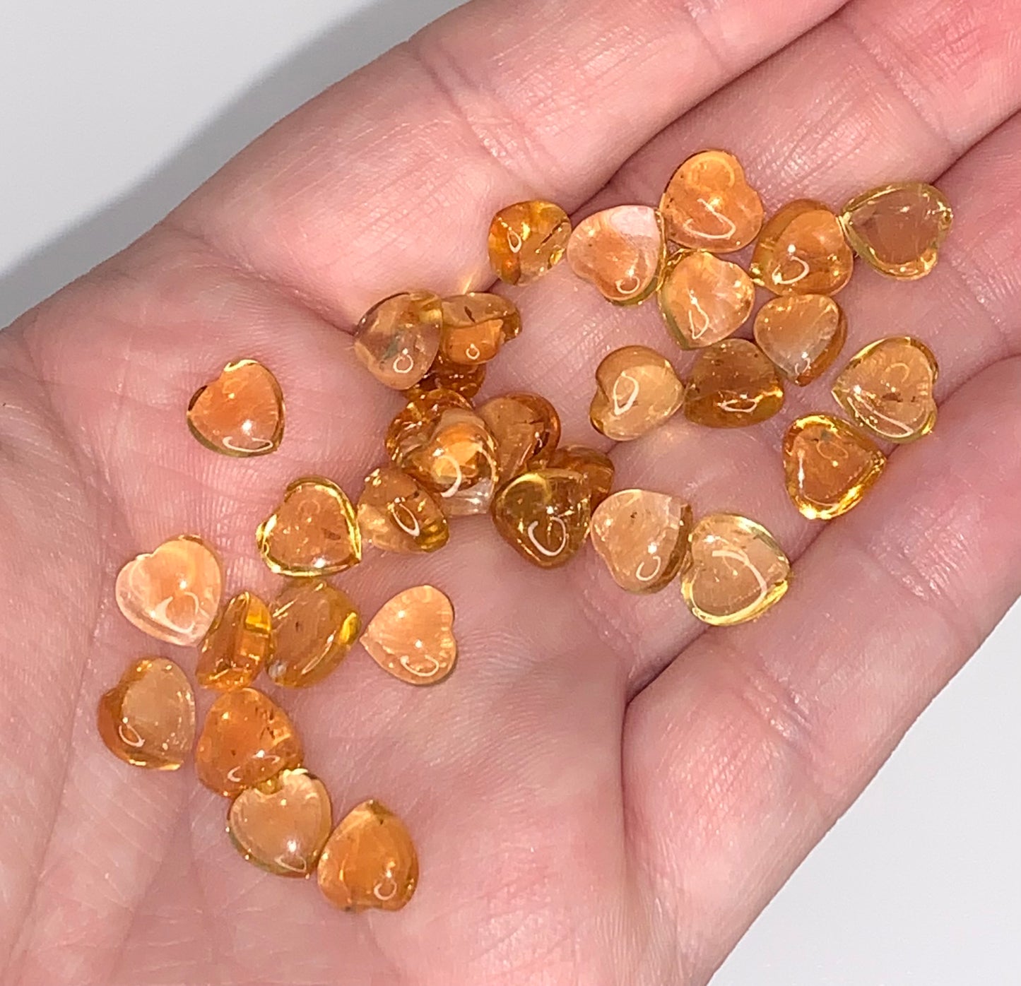 Citrine Ultra Mini Heart