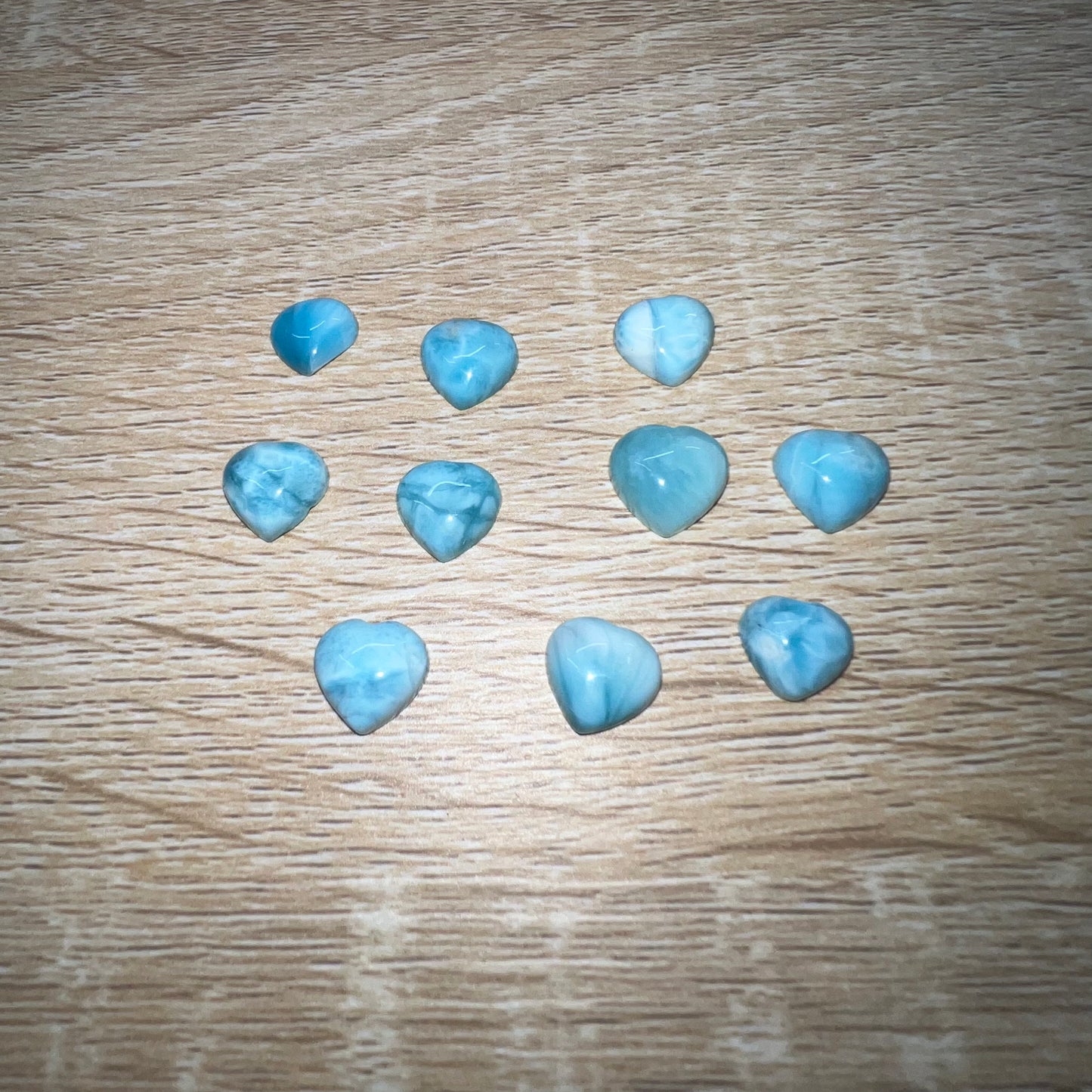 Larimar Mini Heart