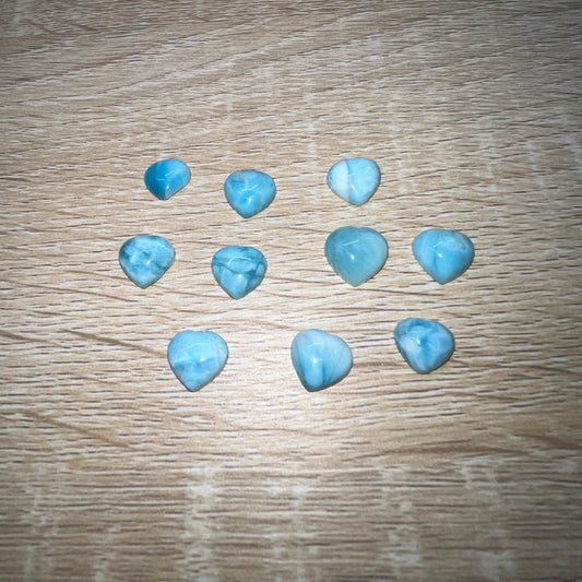 Larimar Mini Heart