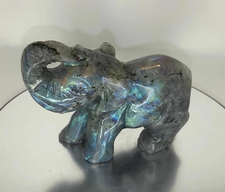 Labradorite Elephant