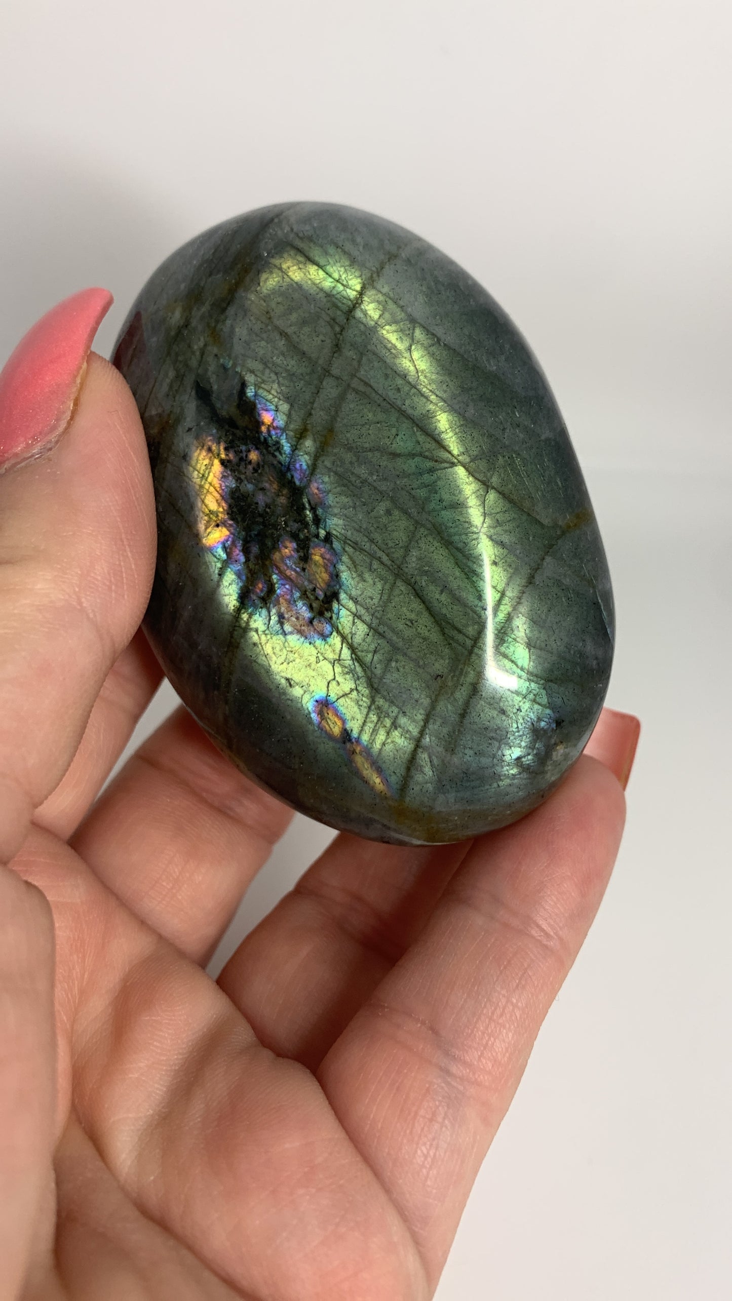 Labradorite Palm Stone