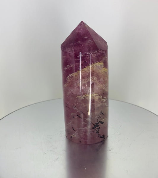 Purple Fluorite Tower