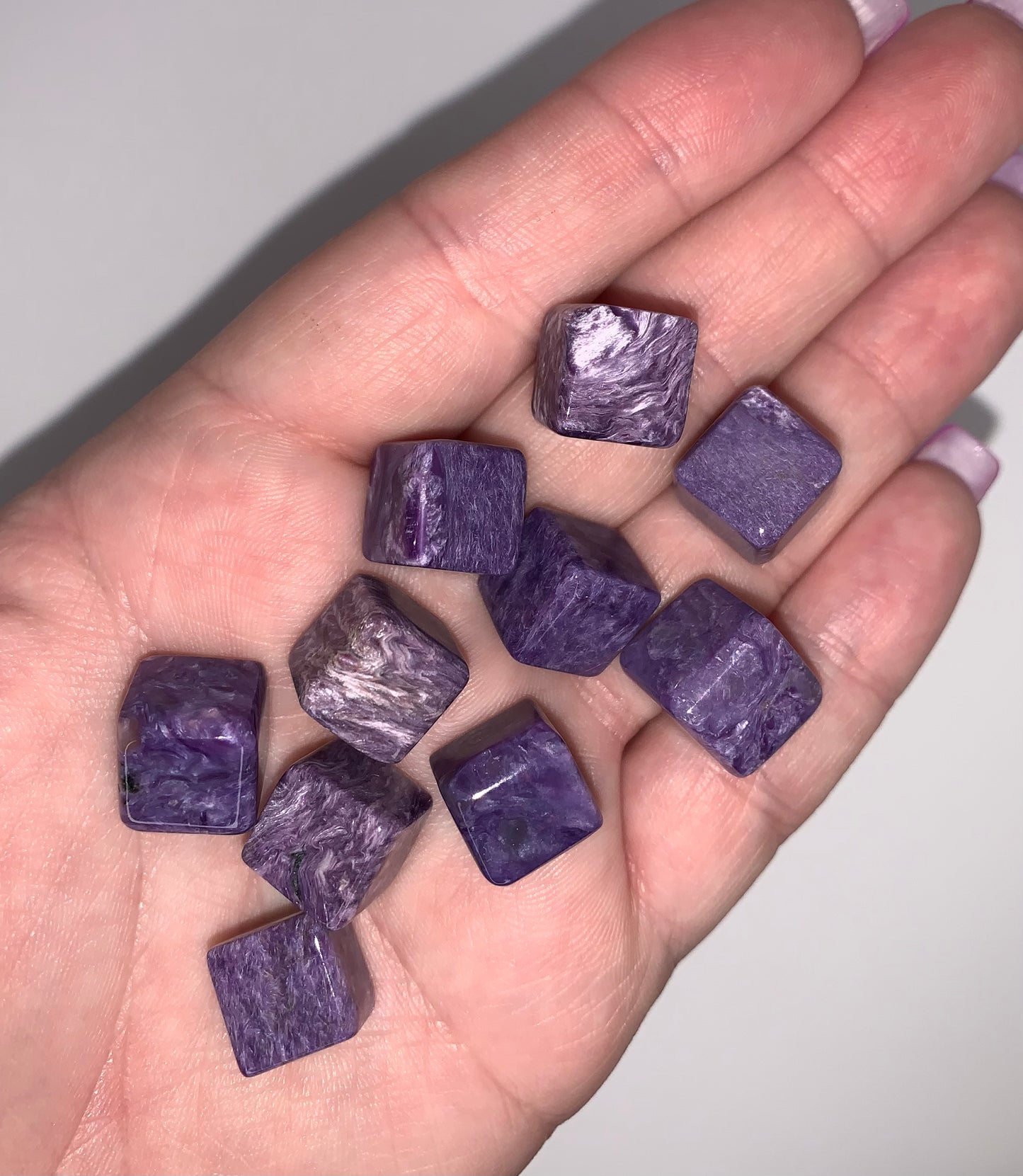 Charoite Mini Cube