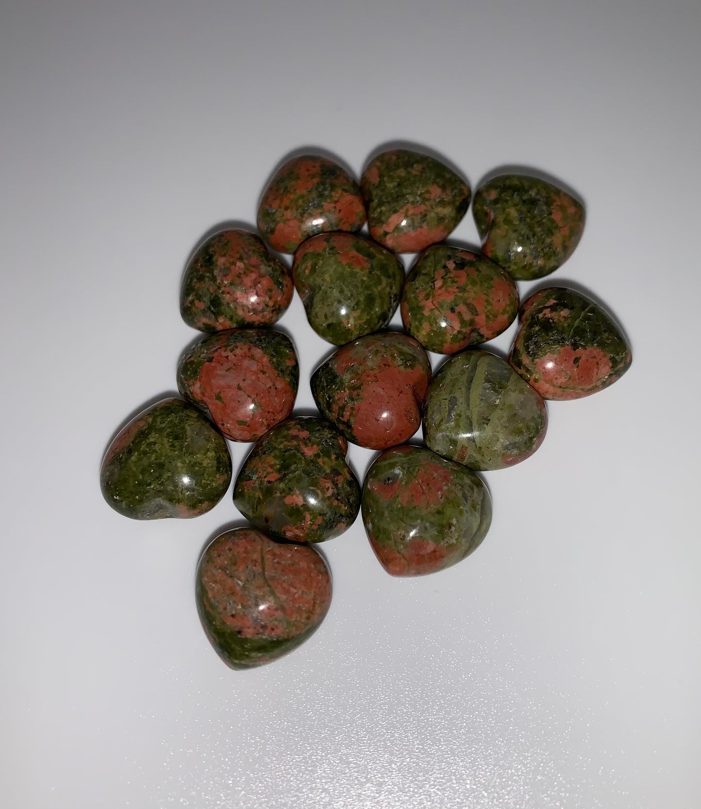 Unakite Mini Heart