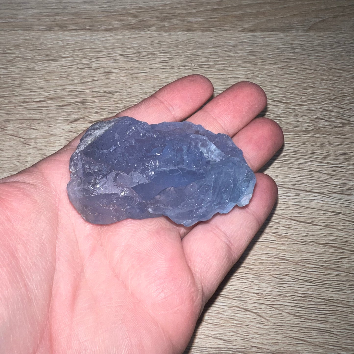 Raw Blue Fluorite Chunk 16A