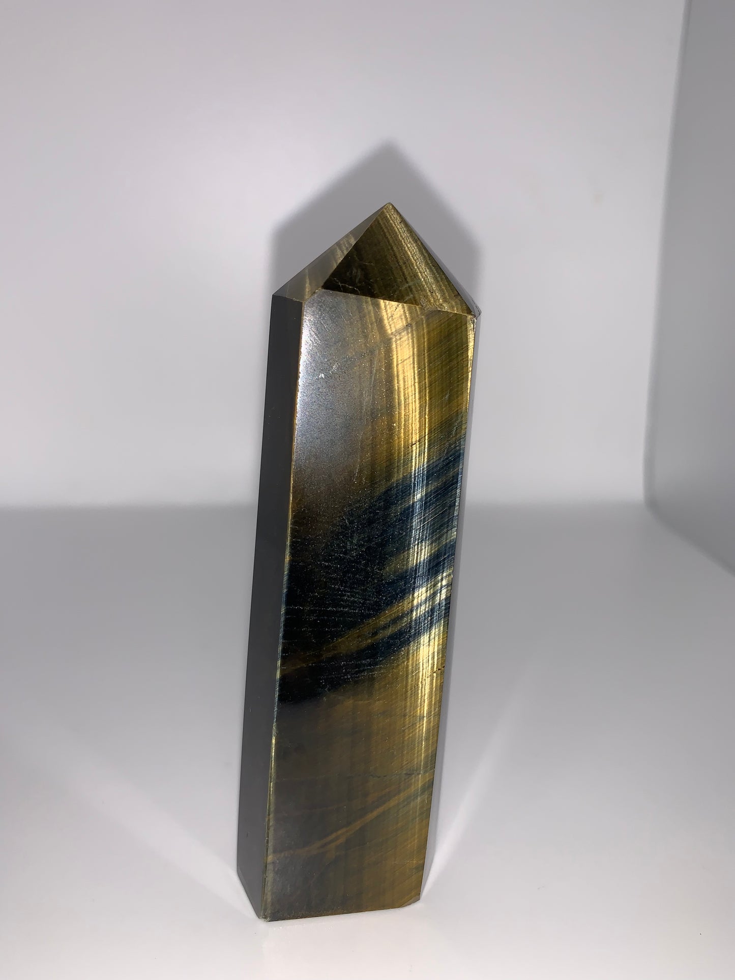 Yellow/Blue Tiger’s Eye Tower 27