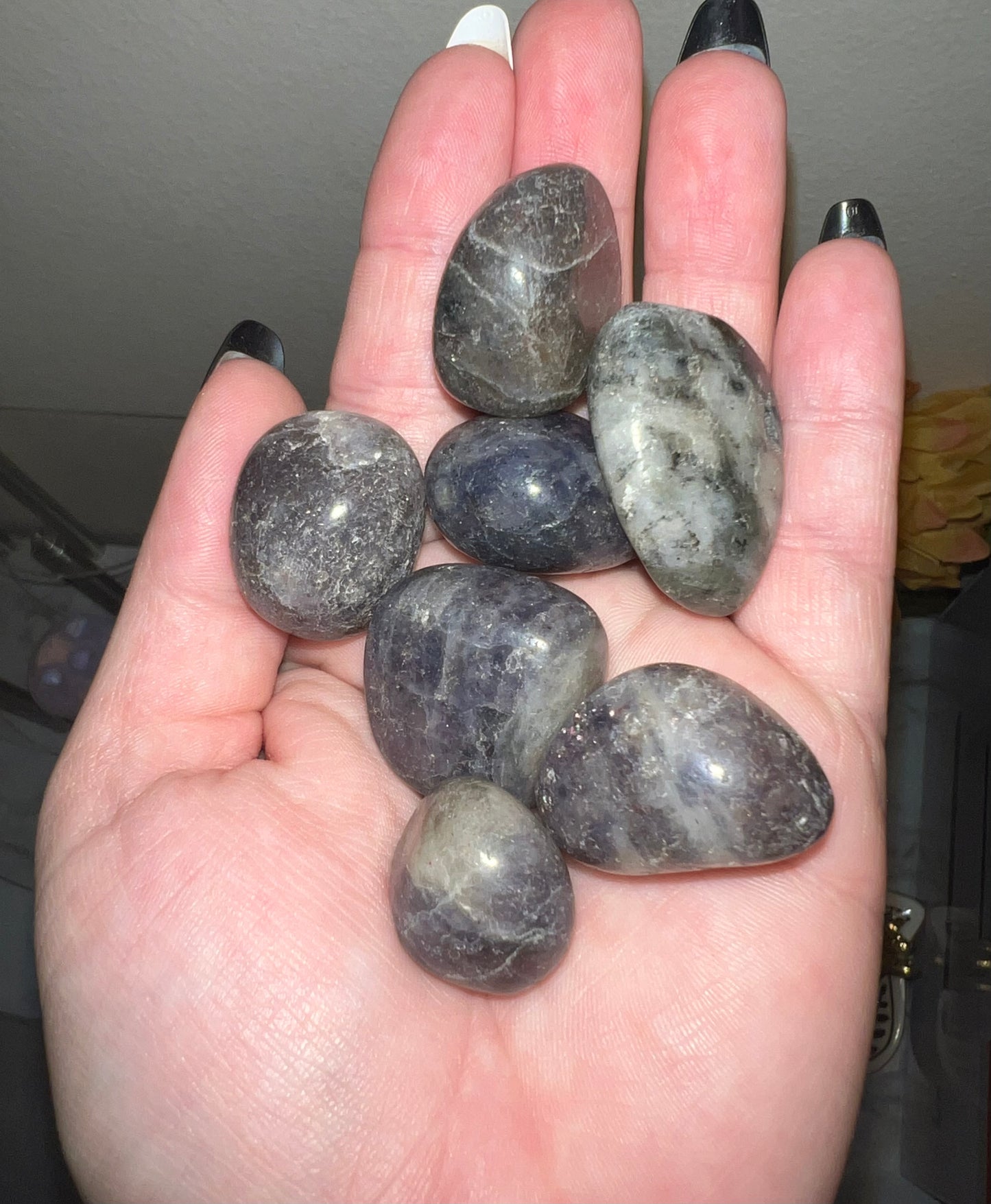 Iolite Tumbled Stone