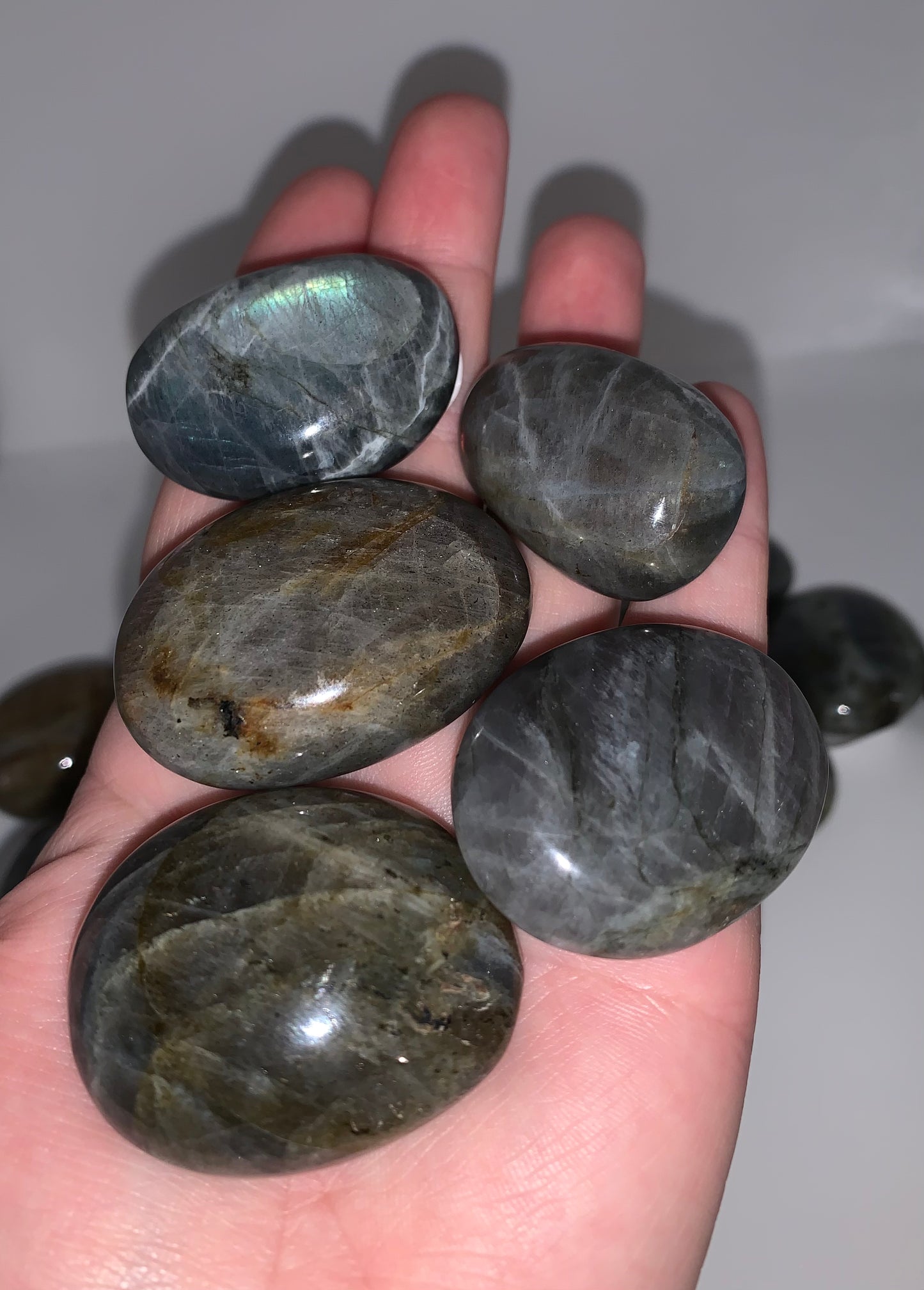 Labradorite Mini Palm Stone