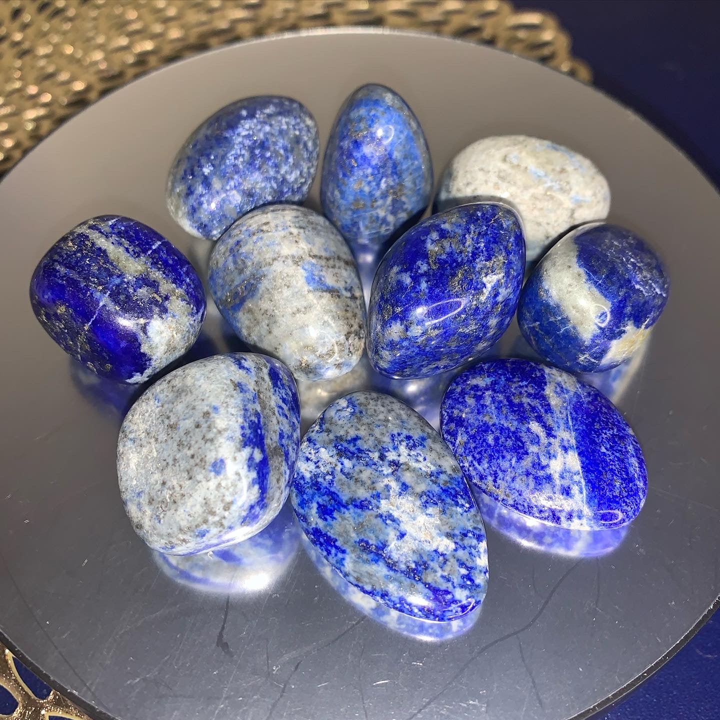 Lapis Lazuli Tumbled Stone