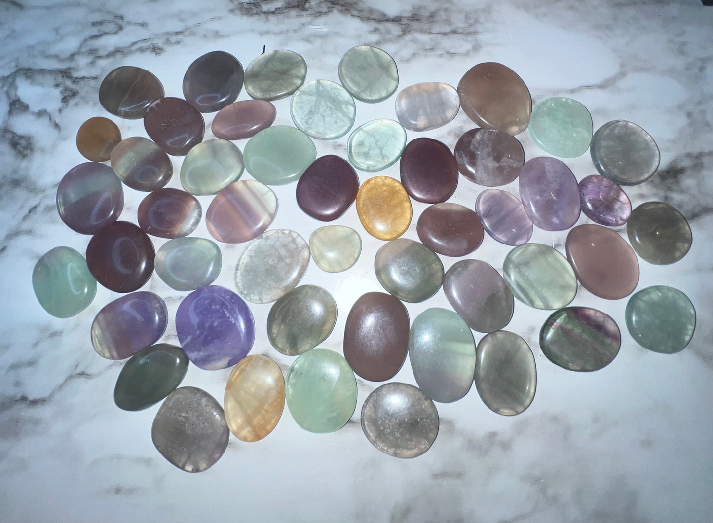 Fluorite Mini Palm Stone