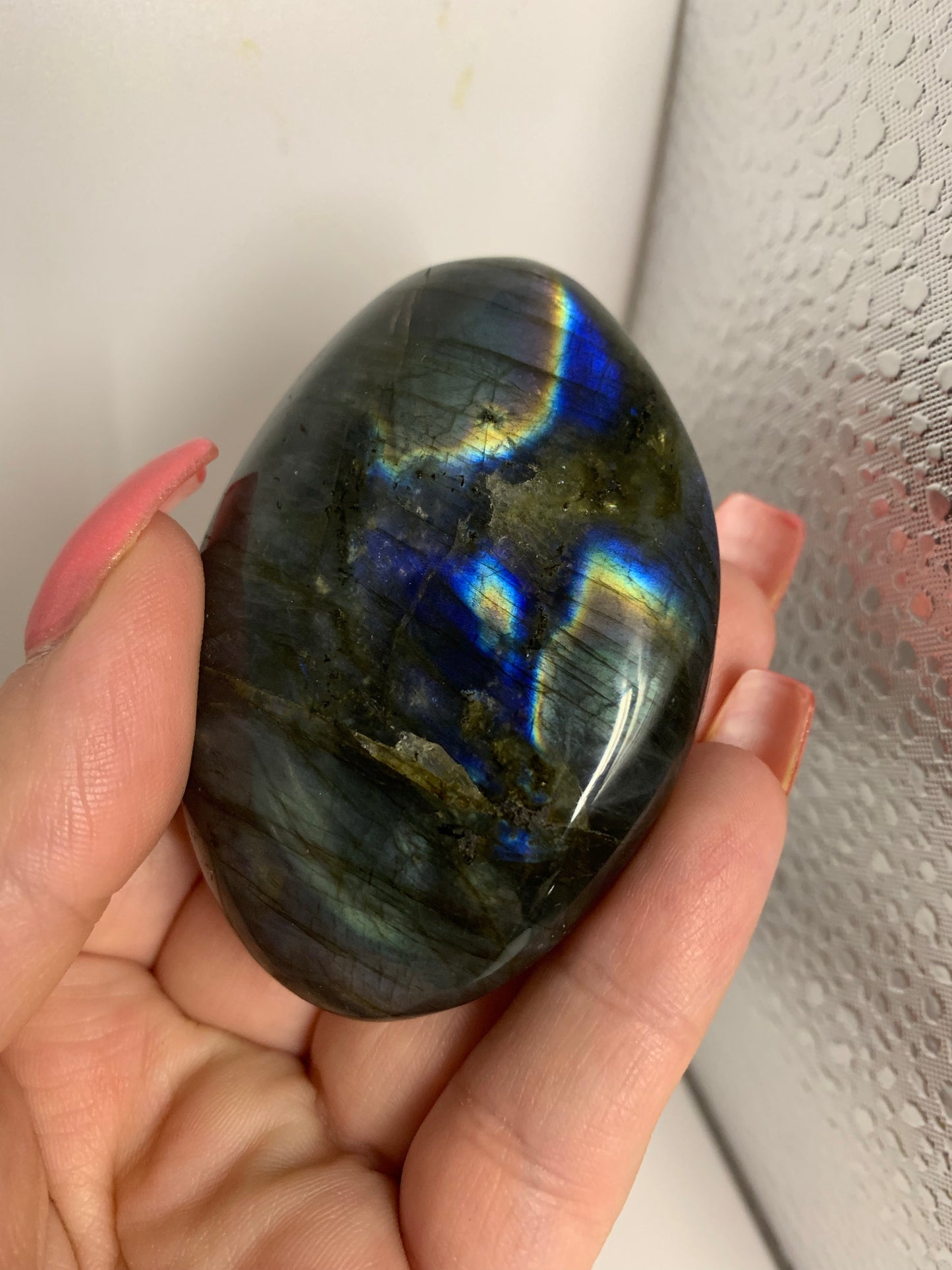 Labradorite Palm Stone