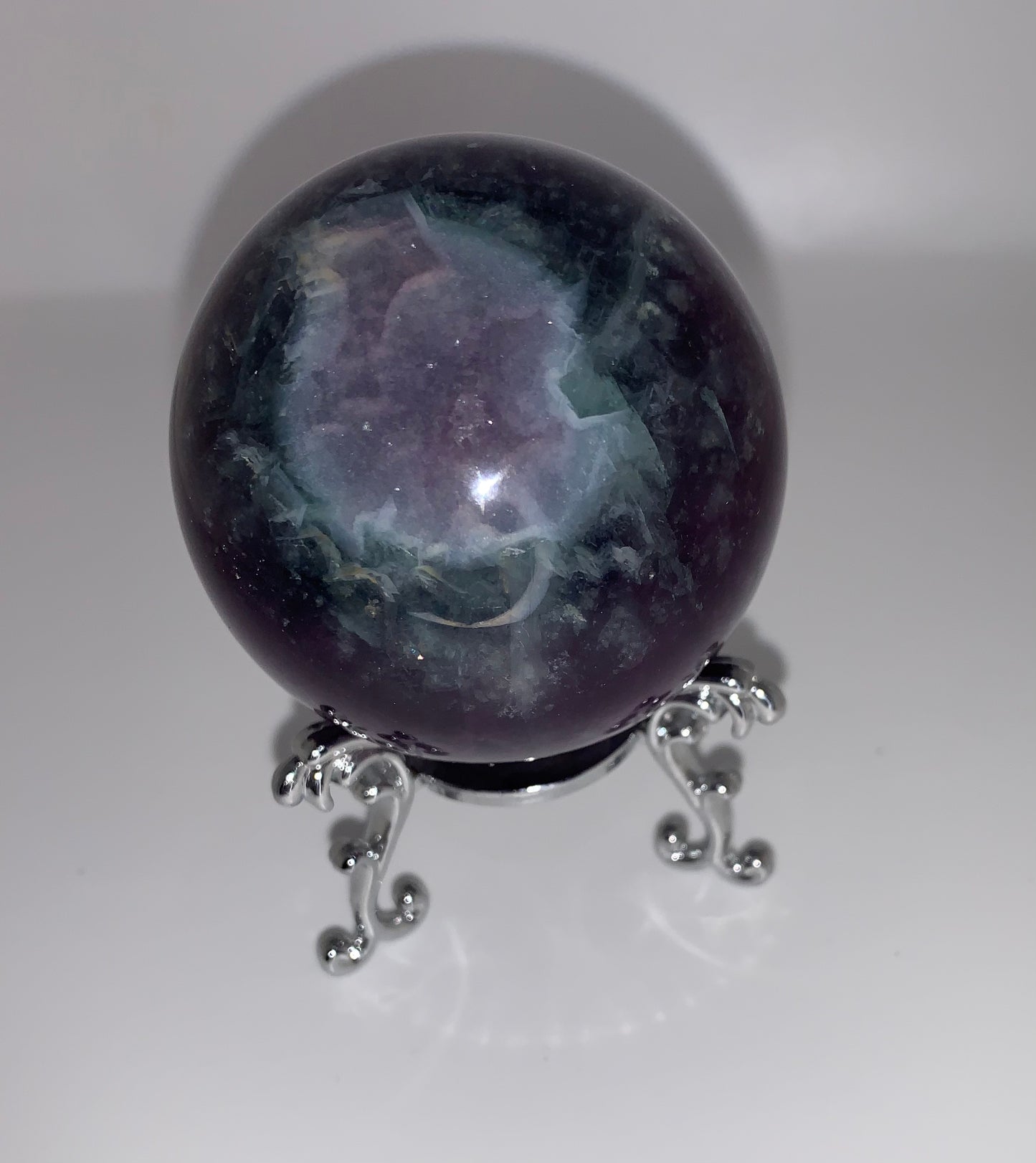 Rainbow Fluorite Sphere