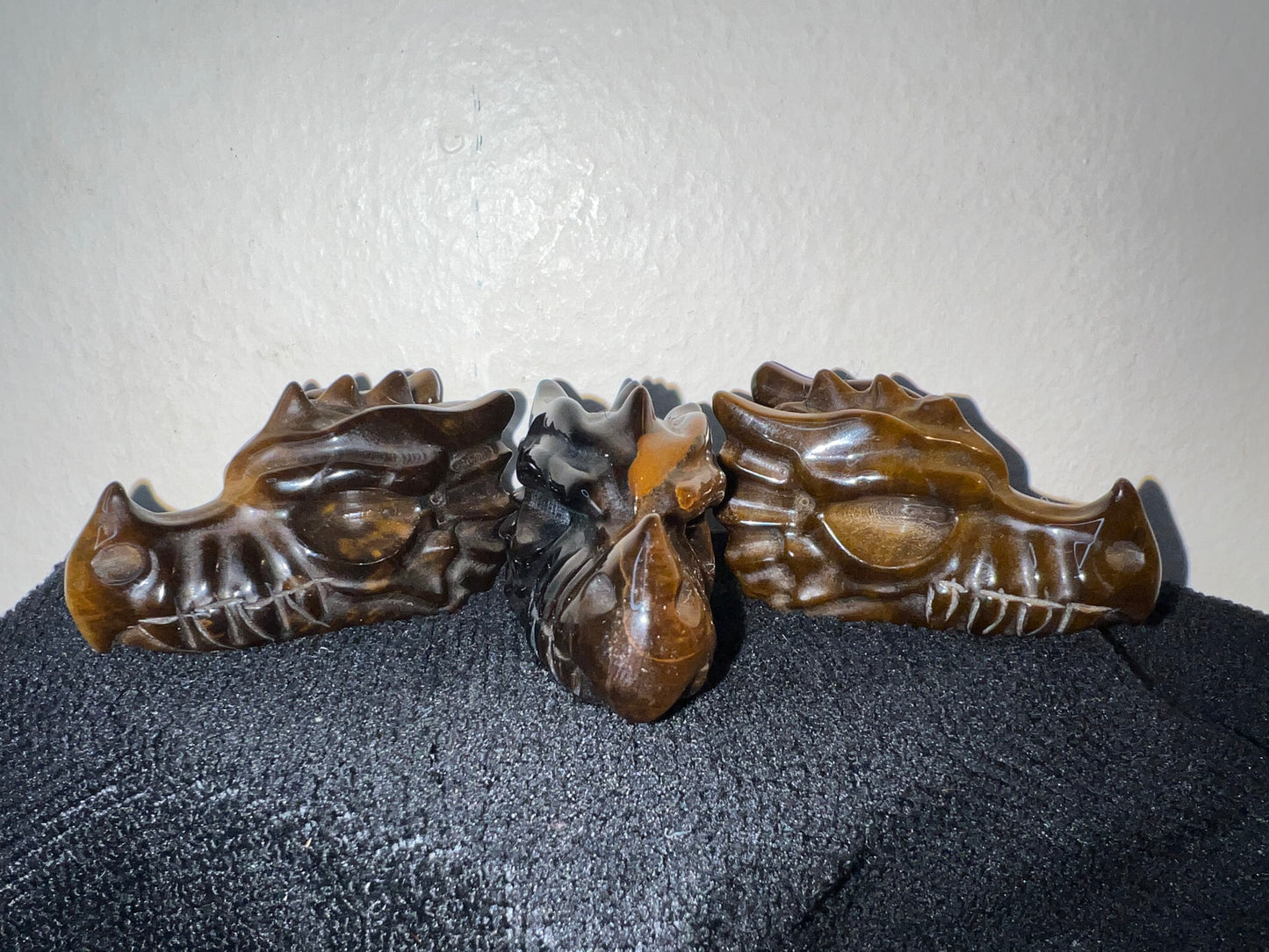 Tiger’s Eye Dragon Head